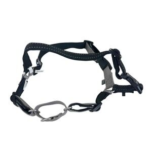 PetSafe Easy Walk Dog Harness Black Gray Adjustable No Pull Front Clip Size L